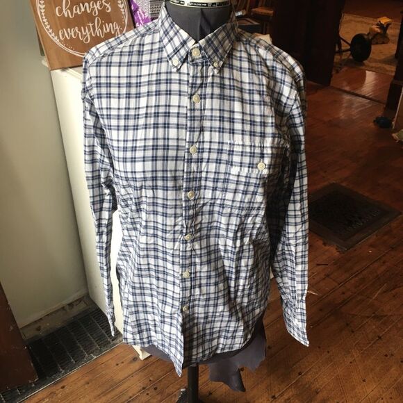Madras shirt by J Crew plaid button down shirt - Picture 1 of 2